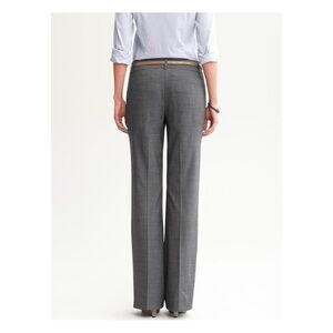 Banana Republic Grey Martin Fit Lightweight Wool Trousers